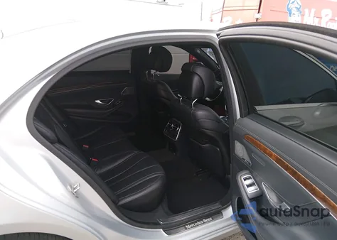 2015 Mercedes-Benz S 550 4Matic из США, поврежденный, VIN WDDUG8FB1FA184877